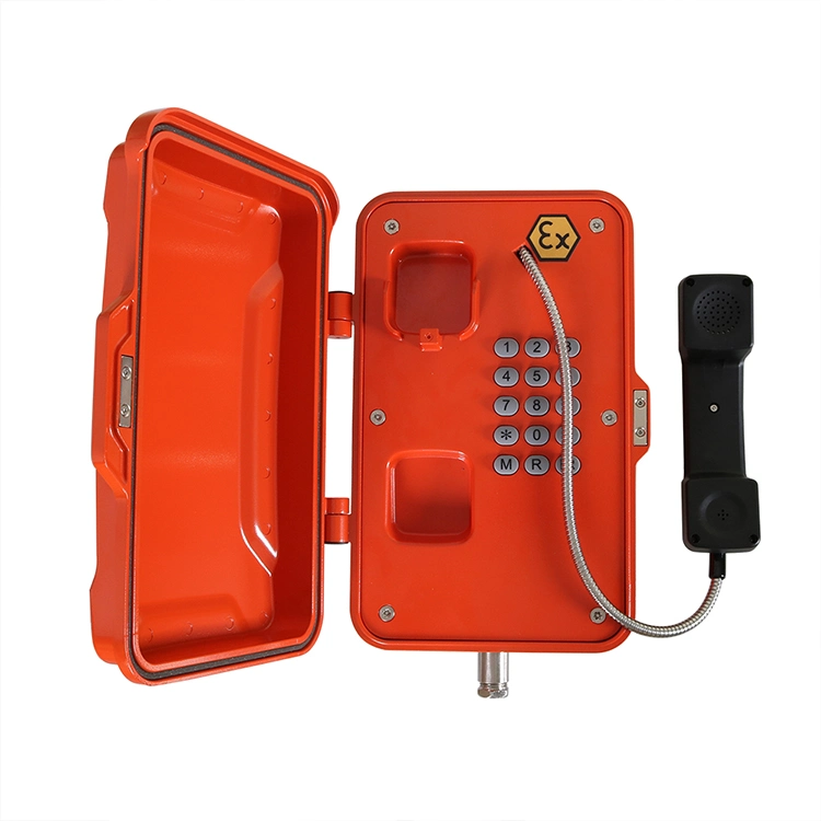 Full Keypad and Door Cover Explosion Proof Telephone